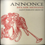 寶雅酒莊副牌紅葡萄酒(Annonce de Belair-Monange, Saint-Emilion Grand Cru, France)