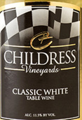 柴德里斯酒莊經(jīng)典白葡萄酒(Childress Classic White, North Carolina, USA)