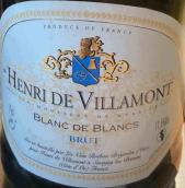 維拉蒙酒莊白中白干型起泡酒(Henri de Villamont Blanc de Blancs Brut, Burgundy, France)