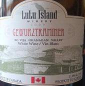 鷺鷺島酒莊瓊瑤漿白葡萄酒(Lulu Island Gewurztraminer, Okanagan Valley, Canada)