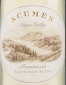 歐酷曼酒莊山腰長相思白葡萄酒(Acumen Mountainside Sauvignon Blanc, Napa Valley, USA)