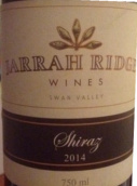 佳涵橋酒莊西拉干紅葡萄酒(Jarrah Ridge Wines Shiraz, Swan Valley, Australia)