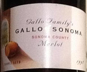 嘉露梅洛干红葡萄酒(Gallo of Sonoma Merlot, Sonoma County, USA)