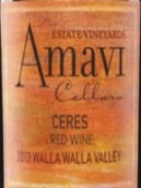 阿瑪維山丘丹魄干紅葡萄酒(Amavi Les Collines Vineyard Tempranillo, Washington, USA)