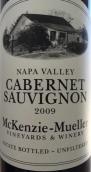 麥肯齊穆勒赤霞珠紅葡萄酒(McKenzie-Mueller Vineyards & Winery Cabernet Sauvignon, California, USA)