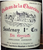 夏貝勒父子酒莊佳維（桑特奈一級園）干紅葡萄酒(Domaine Chapelle & Fils Les Gravieres, Santenay 1er Cru, France)