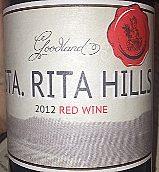 wines santa rita hills red, santa barbara county, usa红酒评分|古