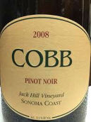 科布酒莊杰克希爾園黑皮諾干紅葡萄酒(Cobb Wines Jack Hill Vineyard Pinot Noir, Sonoma Coast, USA)