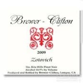 克林頓佐托維奇黑皮諾干紅葡萄酒(Brewer-Clifton Zotovich Pinot Noir, Sta Rita Hills, USA)