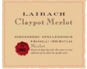 萊巴赫“砂煲”梅洛干紅葡萄酒(Laibach Claypot Merlot, Stellenbosch, South Africa)