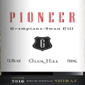 格蘭酒莊先驅(qū)者設(shè)拉子紅葡萄酒(Glen Hill Winery Pioneer Shiraz, Swan Hill, Australia)