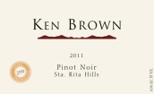 肯布朗黑皮諾干紅葡萄酒（圣麗塔山）(Ken Brown Pinot Noir, Sta Rita Hills, USA)
