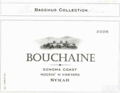 波爾金酒神巴克斯精選系列搖滾H西拉干紅葡萄酒(Bouchaine Vineyards Bacchus Collection Rockin' H Vineyard Syrah, Sonoma Coast, USA)