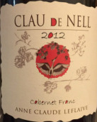 克勞德內品麗珠紅葡萄酒(Clau de Nell Cabernet Franc, Loire, France)