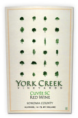 約克溪特釀SC干紅葡萄酒(York Creek Vineyards Cuvee SC Red, Spring Mountain District, USA)