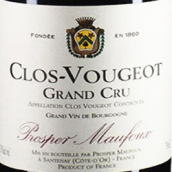 葩美酒莊（伏舊特級(jí)園）紅葡萄酒(Prosper Maufoux Clos-Vougeot Grand Cru, Cote de Nuits, France)