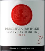 迪斯特伯杰紅葡萄酒(Destieux Berger, Saint-Emilion Grand Cru, France)