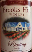 布魯克斯山雷司令半干白葡萄酒(Brooks Hill Winery Riesling, Kentucky, USA)