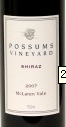 負(fù)鼠酒莊西拉紅葡萄酒(Possums Vineyard Shiraz, McLaren Vale, Australia)