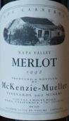 麥肯齊穆勒梅洛紅葡萄酒(McKenzie-Mueller Vineyards & Winery Merlot, Carneros, USA)