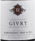 雷穆父子酒莊干白葡萄酒（日夫里）(Remoissenet Pere & Fils, Givry, France)