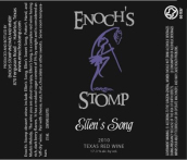 伊諾克舞步酒莊艾琳之歌甜紅葡萄酒(Enoch's Stomp Ellen's Song, Texas, USA)