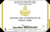 簡(jiǎn)馬克伯恩哈弗斯騰姆灰皮諾白葡萄酒(Domaine Jean-Marc Bernhard Pinot Gris Furstentum, Alsace Grand Cru, France)