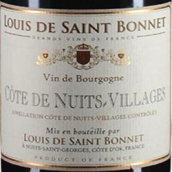 路易·圣邦尼酒莊（夜丘村）紅葡萄酒(Louis de Saint Bonnet Cote de Nuits-Villages, Burgundy, France)