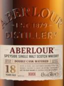 亞伯樂(lè)18年蘇格蘭單一麥芽威士忌(Aberlour 18 Years Old Highland Single Malt Scotch Whisky, Speyside, UK)