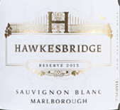 霍克斯橋酒莊珍藏長相思白葡萄酒(Hawkesbridge Reserve Sauvignon Blanc, Marlborough, New Zealand)