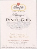 Domaine Riefle Pinot Gris, Alsace, France