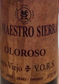 塞拉大師酒莊特級1-7奧羅露索雪莉酒(Bodegas El Maestro Sierra Extra Viejo VORS Oloroso 1-7 Sherry, Andalucia, Spain)