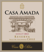 阿瑪達(dá)酒莊珍藏梅洛紅葡萄酒(Casa Amada Reserva Merlot, Colchagua Valley, Chile)