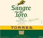 桃樂絲酒莊公牛血“維納-索爾”干白葡萄酒(Torres Sangre de Toro 'Vina Sol' Blanco, Catalonia, Spain)