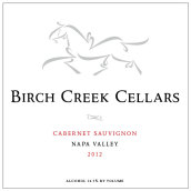 樺木溪2012赤霞珠干紅葡萄酒(Birch Creek Cellars 2012 Cabernet Sauvignon, Napa valley, USA)