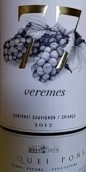 米奎爾龐酒莊77維拉米斯系列赤霞珠紅普通酒(Miquel Pons 77 veremes Cabernet sauvignon, Penedes, Spain)