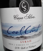 席爾瓦酷海岸系列西拉紅葡萄酒(Casa Silva Cool Coast Syrah, Colchagua Valley, Chile)