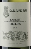 瓦赫拉酒莊皮特西雷司令白葡萄酒(G.D. Vajra Petracine Langhe Riesling, Piedmont, Italy)