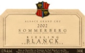 布蘭克索穆爾堡特級園雷司令干白葡萄酒(Domaine Paul Blanck Sommerberg Grand Cru Riesling, Alsace, France)