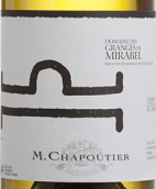 莎普蒂爾酒莊米拉貝爾園維歐尼白葡萄酒(M. Chapoutier Domaine des Granges de Mirabel Viognier, Coteaux de l'Ardeche, France)