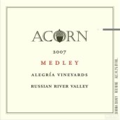 Acorn Winery Alegria Vineyards Medley, Russian River Valley, USA