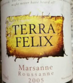 特拉菲力克斯瑪珊-珊瑚混釀葡萄酒(Terra Felix Marsanne Roussanne, Goulburn Valley, Australia)