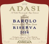 安斯世家阿達(dá)西珍藏巴羅洛紅葡萄酒(Famiglia Anselma Adasi Barolo Riserva DOCG, Piedmont, Italy)