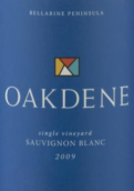 奧克丹長(zhǎng)相思干白葡萄酒(Oakdene Vineyards Sauvignon Blanc, Geelong, Australia)