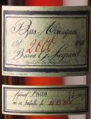 加斯頓·萊格蘭男爵年份雅文邑白蘭地(Baron Gaston Legrand Vintage, Bas Armagnac, France)