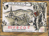 贾斯丁·博瑟酒庄麝香干白葡萄酒(Justin Boxler Muscat, Alsace, France)