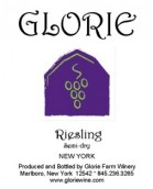 格洛利雷司令半干型白葡萄酒(Glorie Farm Winery Riesling, Hudson River Region, USA)