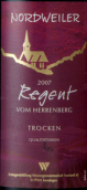 巴登酒莊赫倫貝格麗晶干紅葡萄酒(Badischer Winzerkeller Regent Trocken Nordweiler Herrenberg , Baden, Germany)