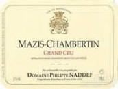 菲利普·納戴夫酒莊（瑪茲-香貝丹特級園）紅葡萄酒(Domaine Philippe Naddef Mazis-Chambertin Grand Cru, Cote de Nuits, France)