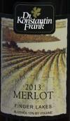 弗蘭克博士酒莊梅洛干紅葡萄酒(Dr. Frank's Wines Merlot, New York, USA)